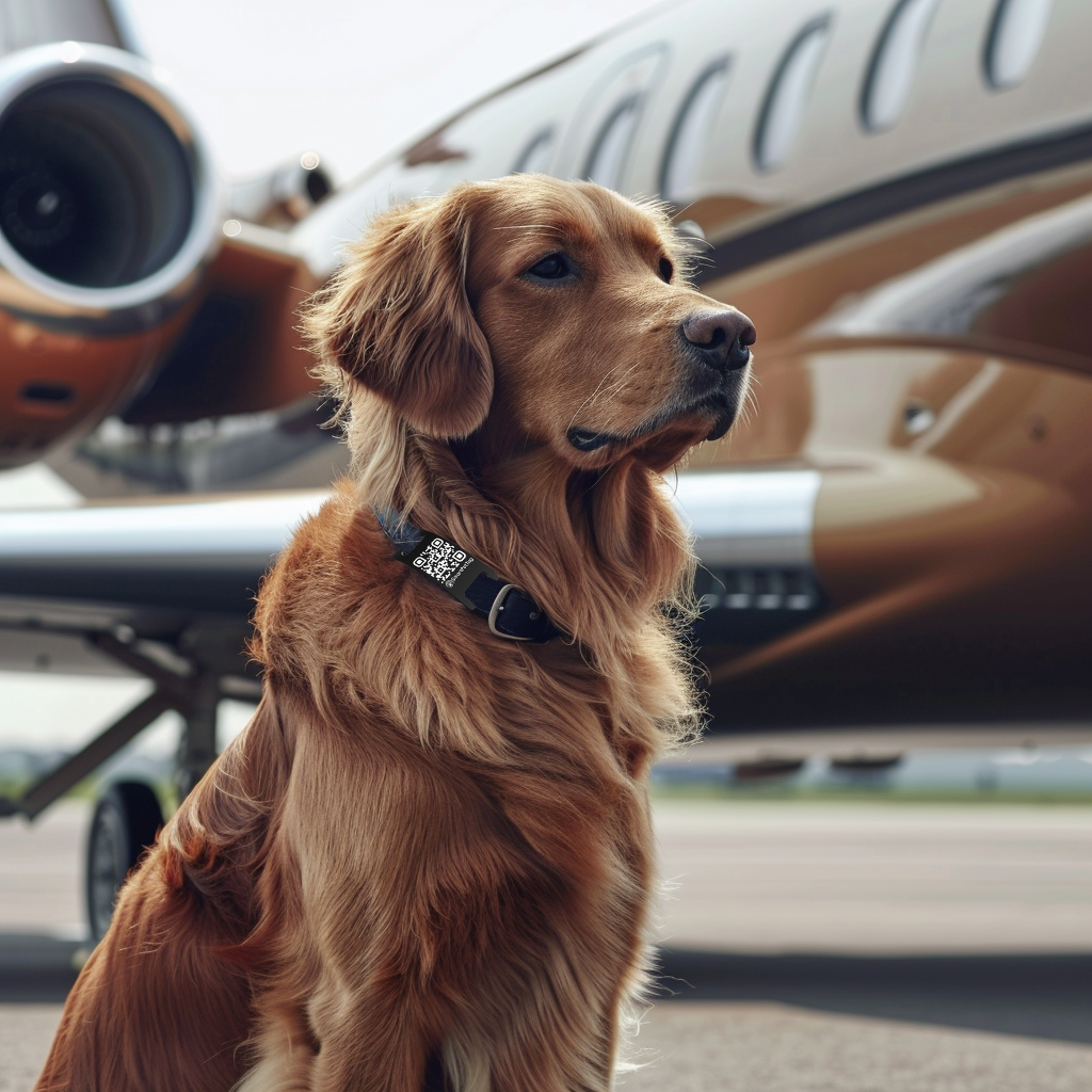 smart pet tag preferred on private jets